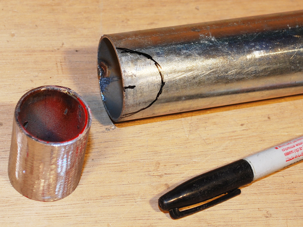 Voyageur LWB Recumbent - frame tubing